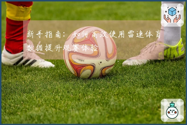 新手指南：如何高效使用雷速体育数据提升观赛体验